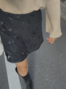 「Ameri（アメリ）のアイテム」を使った、naさん（レディース・161cm）の秋コーディネート