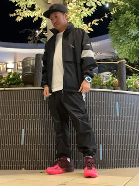 「アイテム（アウトドア/スポーツ）」を使った、KAZUさん（メンズ・161cm）の秋コーディネート