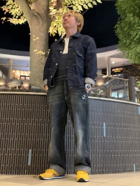 「Reebok（リーボック）のアイテム（ジャケット/アウター）」を使った、KAZUさん（メンズ・161cm）の冬コーディネート