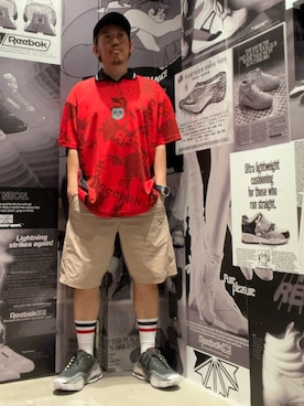 KAZUさん(メンズ・161cm)の夏コーディネート