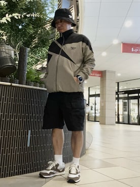 「アイテム（アウトドア/スポーツ）」を使った、KAZUさん（メンズ・161cm）の秋コーディネート