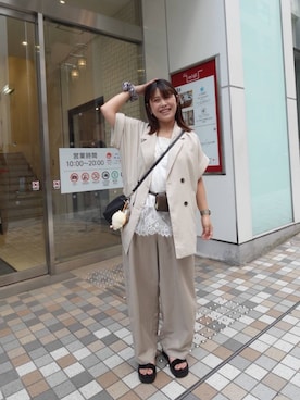 nope110さん(レディース・158cm)の夏コーディネート