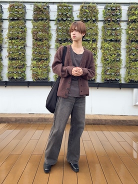 「アイテム（タンクトップ）」を使った、Fuuyaさん（メンズ・170cm・20代）の秋コーディネート
