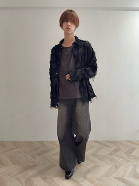 「アイテム（タンクトップ）」を使った、Fuuyaさん（メンズ・170cm）の秋コーディネート