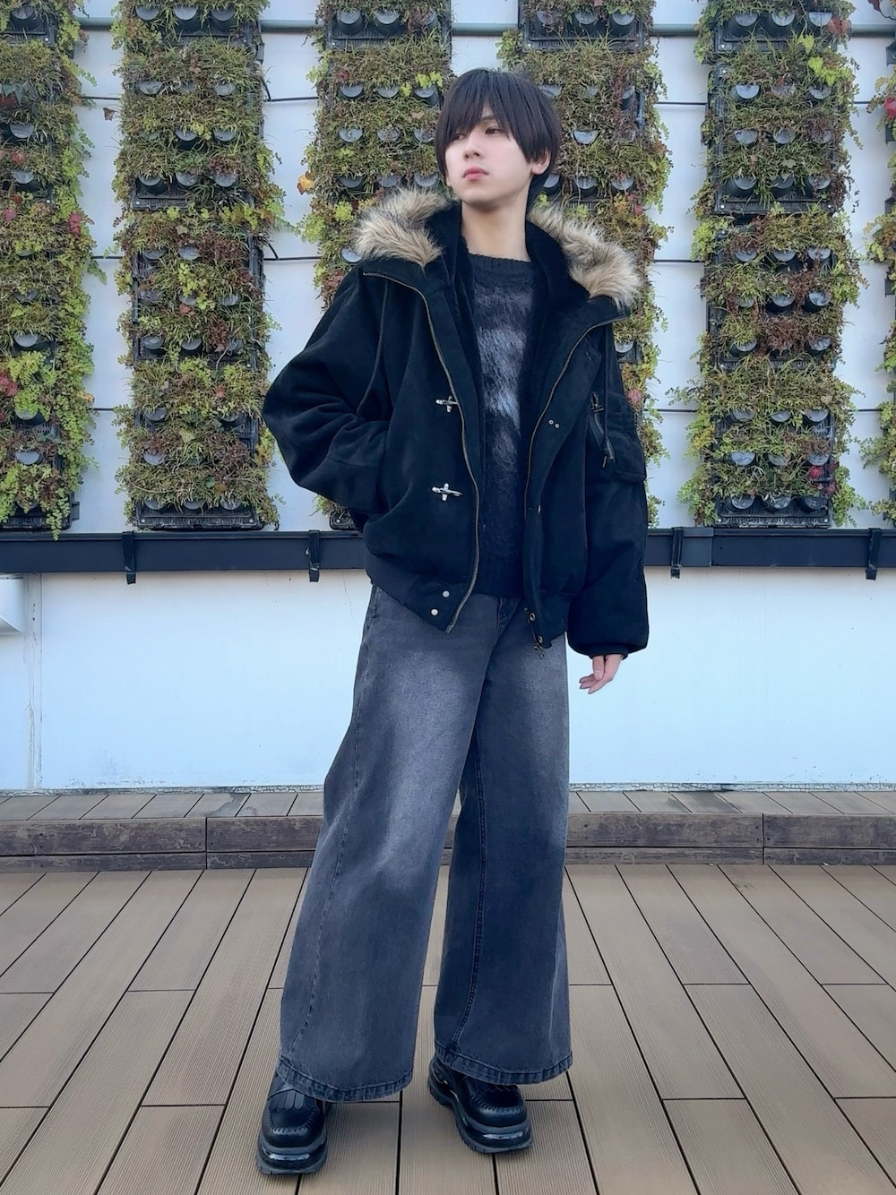 CLEL】Fireman Tech Fade N-2B Flight Jacket / ファイヤーマン テック