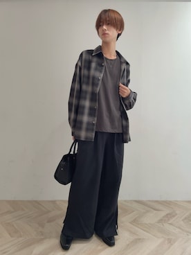 「リラックス」｜Fuuyaさん（メンズ・170cm）の秋コーディネート