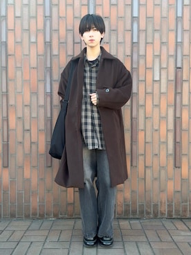 Fuuyaさん（メンズ・170cm）の冬コーディネート