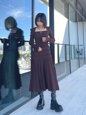 「FETICO（フェティコ）のアイテム」を使った、mahiro01241999さん（レディース・157cm）の夏コーディネート