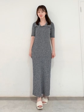 「LAGUNAMOON（ラグナムーン）のアイテム」を使った、mayuさん（レディース・156cm）の夏コーディネート