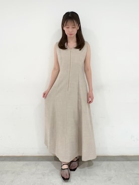「LAGUNAMOON（ラグナムーン）のアイテム」を使った、mayuさん（レディース・156cm）の夏コーディネート