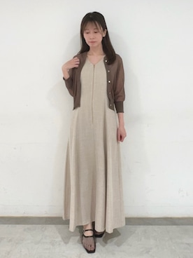 「LAGUNAMOON（ラグナムーン）のアイテム」を使った、mayuさん（レディース・156cm）の夏コーディネート