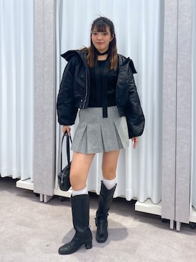 RINKAさん（レディース・165cm）の冬コーディネート