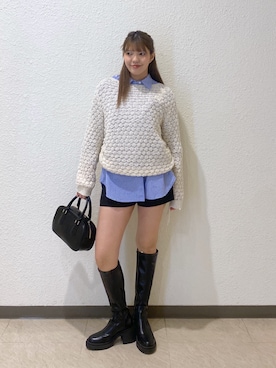 RINKAさん（レディース・165cm）の冬コーディネート