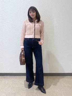 「FREE'S MART（フリーズマート）のアイテム」を使った、RINKAさん（レディース・165cm）の春コーディネート