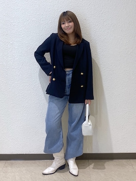 RINKAさん（レディース・165cm）の冬コーディネート