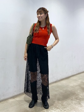 RINKAさん（レディース・165cm）の夏コーディネート