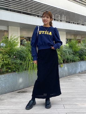 RINKAさん（レディース・165cm）の秋コーディネート