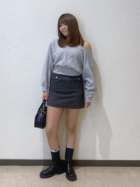 RINKAさん（レディース・165cm）の冬コーディネート