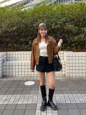 RINKAさん(レディース・165cm)の冬コーディネート