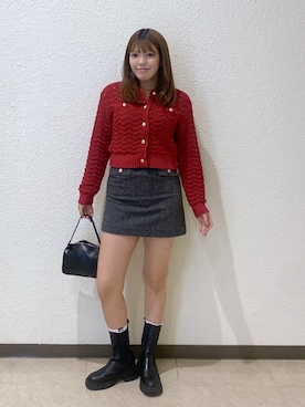 RINKAさん（レディース・165cm）の冬コーディネート