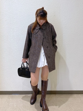 RINKAさん(レディース・165cm)の冬コーディネート