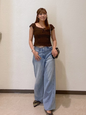 RINKAさん（レディース・165cm）の夏コーディネート