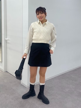 RINKAさん（レディース・165cm）の春コーディネート