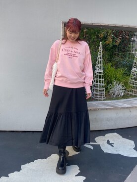 RINKAさん（レディース・165cm）の冬コーディネート