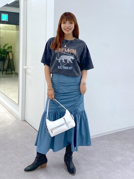 RINKAさん(レディース・165cm)の夏コーディネート