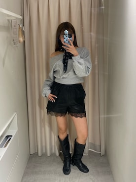 RINKAさん（レディース・165cm）の冬コーディネート