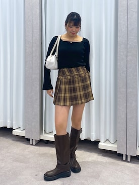 RINKAさん(レディース・165cm)の冬コーディネート