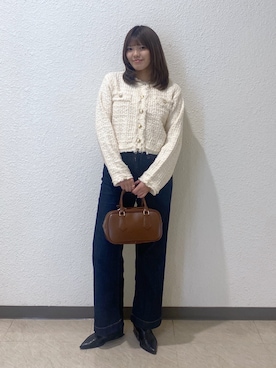 「FREE'S MART（フリーズマート）のアイテム」を使った、RINKAさん（レディース・165cm）の春コーディネート