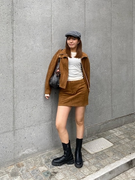 RINKAさん(レディース・165cm)の冬コーディネート