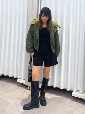 RINKAさん(レディース・165cm)の冬コーディネート