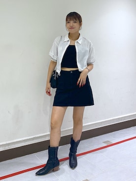 RINKAさん（レディース・165cm）の夏コーディネート