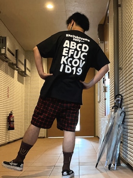「STINGRAY（スティングレイ）のアイテム」を使った、おあさん（メンズ・170cm）の夏コーディネート