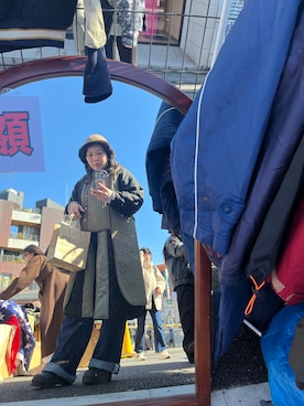 「RAY CASSIN（レイカズン）のアイテム」を使った、Gurikoさん（レディース・152cm）の冬コーディネート