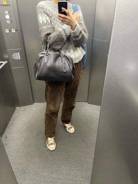 「THE ROW（ザロウ）のアイテム」を使った、eriさん（レディース・169cm）の秋コーディネート