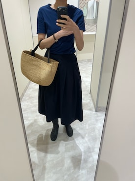 「AIGLE（エーグル）のアイテム」を使った、eriさん（レディース・169cm）の夏コーディネート
