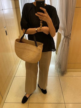 「アイテム（腕時計）」を使った、eriさん（レディース・169cm）の秋コーディネート