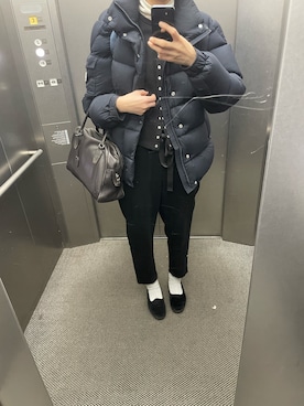 「THE ROW（ザロウ）のアイテム」を使った、eriさん（レディース・169cm）の冬コーディネート