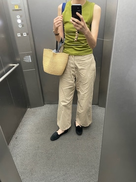 「アイテム（腕時計）」を使った、eriさん（レディース・169cm）の夏コーディネート