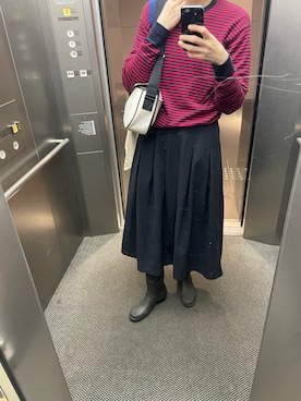 「AIGLE（エーグル）のアイテム」を使った、eriさん（レディース・169cm）の春コーディネート