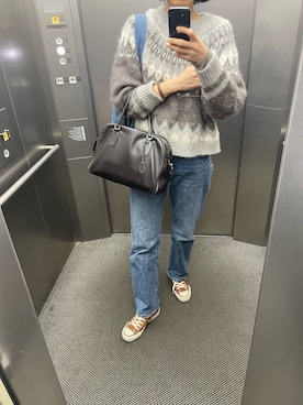 「アイテム（腕時計）」を使った、eriさん（レディース・169cm）の秋コーディネート