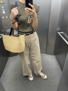 「アイテム（アンサンブル）」を使った、eriさん（レディース・169cm）の夏コーディネート