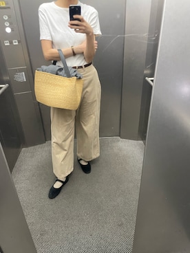 「SEIKO（セイコー）のアイテム」を使った、eriさん（レディース・169cm）の夏コーディネート