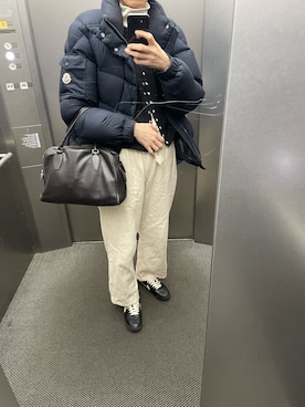 「THE ROW（ザロウ）のアイテム」を使った、eriさん（レディース・169cm）の冬コーディネート