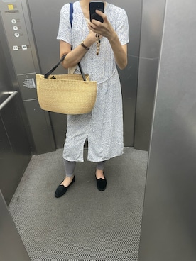 「アイテム（レギンス/スパッツ）」を使った、eriさん（レディース・169cm）の夏コーディネート