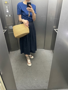 「アイテム（腕時計）」を使った、eriさん（レディース・169cm）の夏コーディネート