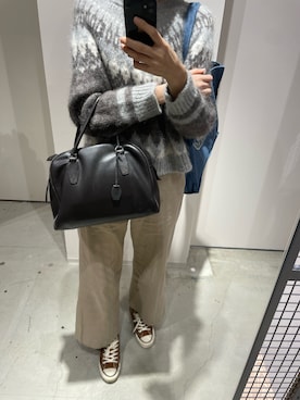 「アイテム（チノパンツ）」を使った、eriさん（レディース・169cm）の秋コーディネート